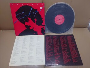 ★Santana サンタナ★Zebop! ★ジーバップ！★見本盤★PROMO★SAMPLE★Rare Item★中古LP★ジャケットシール貼付