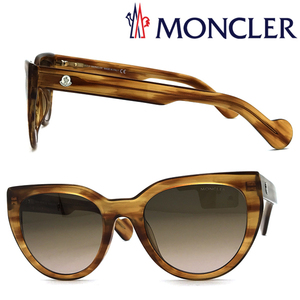 MONCLER サングラス ブランド モンクレール グラデーションブラウン 00ML-0076-47F