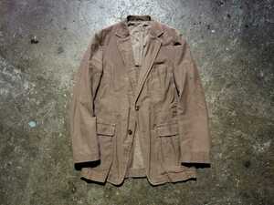 Martin Margiela 05AW ⑩ コットン2Bジャケット マルタンマルジェラ 2005AW フェイクボタンホール