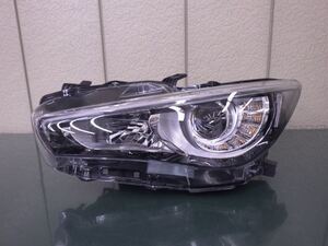 2104842 スカイライン V37 中期 左ライト LED AFS KOITO 100-23743