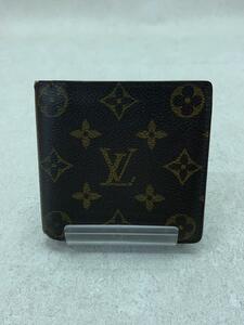 LOUIS VUITTON◆ポルト・ビエ・カルト・クレディ・モネ_モノグラム・キャンバス_BRW/PVC/BRW/総柄/M61665