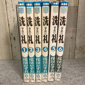 　洗礼(洗礼) 全6巻　楳図かずお　フラワーコミックス　小学館　昭和51〜57年発行　5,6巻初版