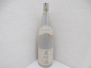 7522 酒祭 焼酎祭 森伊蔵 旧ラベル 1800ml 25度 未開栓 和紙付 森伊蔵酒造 かめ壷焼酎 本格焼酎 芋焼酎 芳醇無比 和紙シミ汚れ有 自宅保管