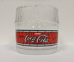 美品 涼しいデザイン コカ・コーラ Coca-Cola グラス1個 昭和レトロ ウイスキー ジュース ドリンク 使用感なし コレクション かわいい レア