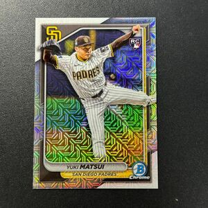 SSP! 松井裕樹 2024 Bowman Chrome VARIATION バリエーション Yuki Matsui Rookie パドレス MLBカード