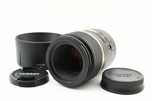 Tamron SP Di AF 90mm f/2.8 Macro マクロ 272E Nikon Fマウント [未使用に近い美品] レンズフード付き フルサイズ対応