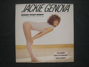 [即決][UKオリジナル]■Jackie Genova Work That Body (1983/Island Records)■NWシンセポップ異色作■Steve Hillage■Olivia Newton-John