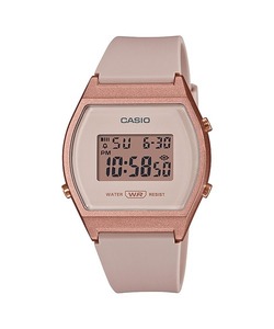 「CASIO」 デジタル腕時計 FREE ピンク メンズ