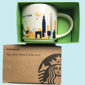 2015 未使用 箱有り スターバックス STARBUCKS スタバ ご当地 マグカップ You Are Here Collection ニューヨーク NYC 海外 地域 限定 414ml