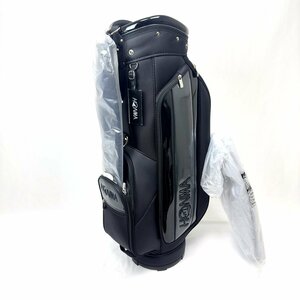 １円/新品★HONMA GOLF ホンマゴルフ CB-12310 スタンダード キャディバッグ ブラック/グレー 9型★