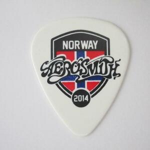 ★エアロスミス Aerosmith ジョー・ペリー Joe Perry 2014 ノルウェー Norway Tour ギターピック