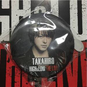 HiGH&LOW THE LIVE EXILE TAKAHIRO チェンジング缶バッジ ガチャ