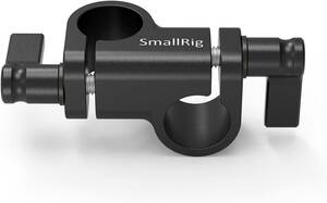 SmallRig 15mmロッドクランプ 15mmロッドロックノブ 直角15mmレールブロック クイックリリースロッドマウント 9