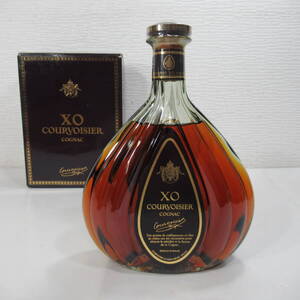 【未開栓】COURVOISIER クルボアジェ XO コニャック cognac brandy ブランデー　古酒 洋酒　700ml 40% グリーンボトル 0914A