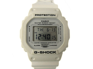 カシオジーショック CASIO G-SHOCK 腕時計 DW5600MW クォーツ デジタル ウォッチ ホワイト メンズ レディース