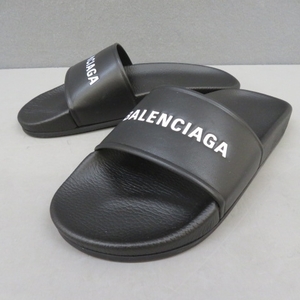 H241★BALENCIAGA　バレンシアガ　サンダル・黒 サイズ37 517226★A