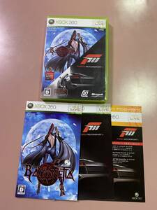 Xbox360★ベヨネッタ＆フォルツァモータースポーツ２ セット★used☆Bayonetta & Forza Motorsport3☆import Japan JP