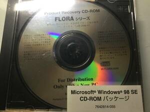 FLORA 310 DL7/DL8 FLORA 330 DC7/DC8 用リカバリCD&FD @未使用@ Windows98 SE