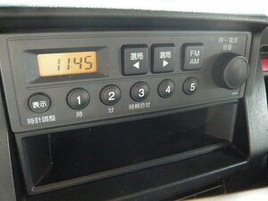 AM FM ラジオ　アクティトラック　HA8　H27　88000キロ　日本製　39100-TP8-J022-M1　純正　小物入れ　ステー付き