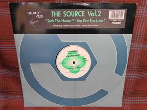 L#5342◆12inch◆ The Source Vol. 2 - Rock The House / You Got The Love React 12 REACT R12