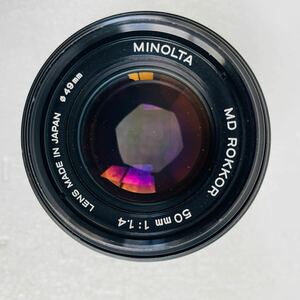 MINOLTA MD ROKKER 50mm 1:1.4 ミノルタ