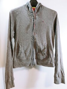 良品 トミーガール TOMMY GIRL ZIPパーカー グレー XS