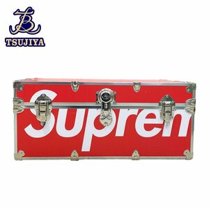 ※送料着払い商品※ ★限定コラボ★Supreme シュプリーム×ライノトランクコラボ　トランクケース　レッド　中古AB【辻屋質店B2454】