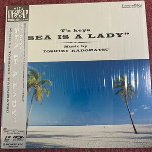 【LD-美品】角松敏生・Sea is a lady・全11曲・美品（ジャケシュリンク被り）・