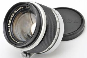 CANON LENS 50mm F1.8 キヤノン レンズ キャップ フィルター Lマウント L39 日本製 キャノン カメラ Leica ライカ Leitz ライツ 50/1.8 5