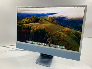 Apple iMac A2438 (24-inch, M1,2021) ブルー ジャンク品 [Dmc]