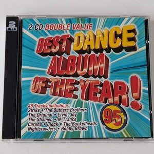 【輸入盤40曲入2枚組CD】BEST DANCE ALBUM OF THE YEAR! 95 (VISCD15)Bobby Brown,N-Trance,The Human League,R. Kelly,Reel 2 Real