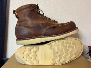 CAROLINA 6WEDGE SOLE WIRK BOOTS CA7011 size-30.0cm(2E) 中古 箱無し NCNR