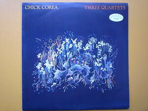 LPレコード（プロモ用サンプル盤）チック・コリア/スリー・クヮルテッツ　CHICK COREA/THREE QUARTETS