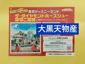 東京ディズニーランド ザダイヤモンドホースシュー 貸切ご招待 パーク チケット、ランチ付 4名 プリマハム レシート懸賞 応募はがき付 2/8