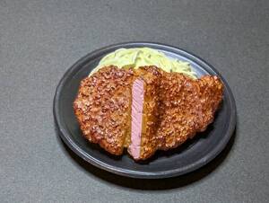 エイコー　ミニチュアプラネット miniatureGOHAN　食品サンプル 　78080　 とんかつ/手塗彩色　 EIKOH Miniatureplanet　和食