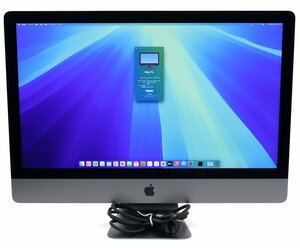 Apple iMac Pro 27インチ Retina 5K 2017 Xeon W-2140B 3.2GHz 64GB 1TB(APPLE SSD) Radeon Pro Vega 56 5120x2880ドット macOS Sequoia