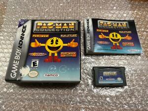 GBA パックマンコレクション / Pac-Man Collection 北米版 正規品 中古 動作確認済（国内本体で動作可） 完品 箱痛（大）送料無料