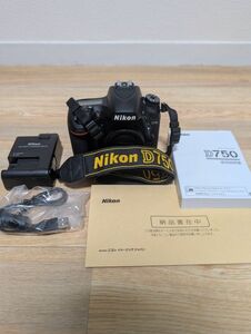 【美品】NIKON D750 ボディ ショット数4421回 2024年11月にNikonにてシャッター交換済み