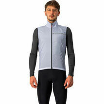 【新品 即決即日発送】Castelli カステリ / SQUADRA STRETCH VEST / SILVER GRAY-DARK GRAY / Mサイズ