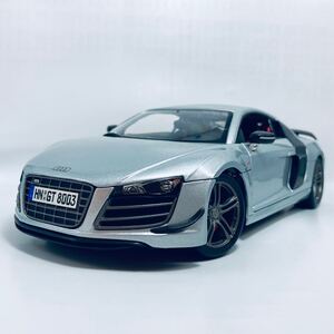 Maisto PREMIUM EDITION 1/18 AUDI R8 GT 2011 LIGHT WEIGHT Silver プレミアムエディション 1/18 アウディR8 GT ライトウェイト シルバー