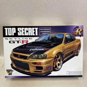 アオシマ　日産 スカイライン R34 GT-R