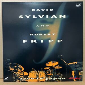 LD DAVID SYLVIAN & ROBERT FRIPP シルヴィアン＆フリップ LIVE IN JAPAN 