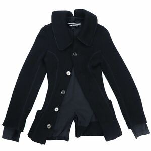 JUNYA WATANABE ねじれデザイン 変形 ウールニットジャケット S ジュンヤワタナベ コムデギャルソン Comme des Garcons 2409007