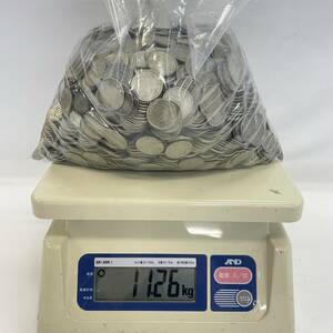 ☆1円 古銭 大量セット 旧100円銀貨 総重量 約11.2kg 約2340枚セット 稲穂 鳳凰 オリンピック柄メイン 大量まとめ シルバーコイン