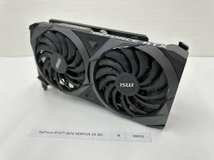 【送料無料】＜中古＞　MSI GeForce RTX 3070 VENTUS 2X OC　(B-30010)