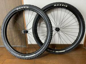  美品！　WTB ST 130 TCS Maxxis Minion DHF EXO TR DUAL 29X2.5 2.3 前後ホイールセット シマノフリー KONA HONZO