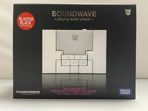 トランスフォーマー ミュージックレーベル サウンドウェーブ ブラスターブラック（サウンドブラスター ）MP3 Audio Player