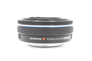 【ジャンク】OLYMPUS オリンパス OM SYSTEM 電動式パンケーキズームレンズ M.ZUIKO DIGITAL ED 14-42mm F3.5-5.6 EZ BLK #AC3B460