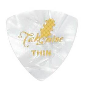 【新品】Takamine(タカミネ) / セルロイド ピック P1W　THIN 0.5mm【5枚セット】