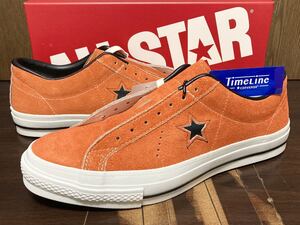 24年製 CONVERSE ONE STAR J VTG TIMELINE コンバース ワンスター タイムライン MADE IN JAPAN 日本製 ORANGE SUEDE オレンジスエード 29cm